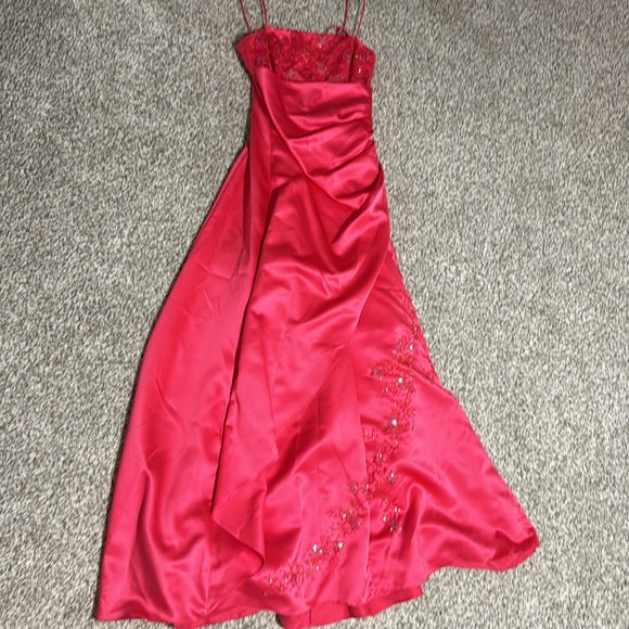 pink prom dress vintage - Picture 2 of 10